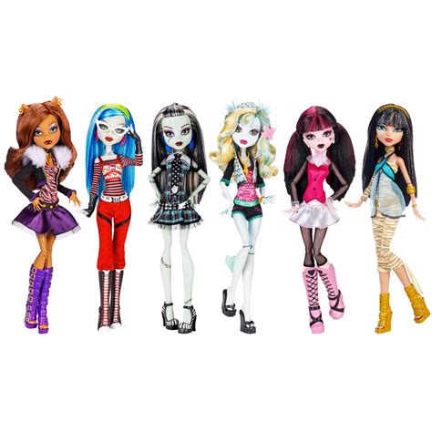 monster high classic dolls|monster high doll identification site.